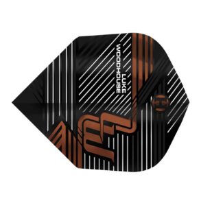 Misaladejuegos Plumas Harrows Darts Flights No2 Luke Woodhouse V2 HF7557 - Imagen 2