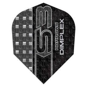 Misaladejuegos Plumas Harrows Darts Flights No6 Dimplex S3 Negro