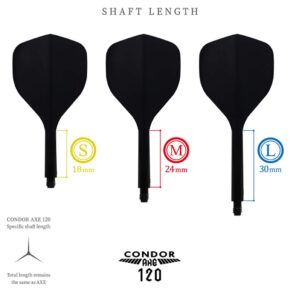 Misaladejuegos Plumas Condor Axe Small 120 Blanco L 30.0mm 3 Uds. - Imagen 8
