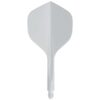 Misaladejuegos Plumas Condor Axe Standard 120 Blanco M 24.0mm 3 Uds.