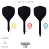 Misaladejuegos Plumas Condor Axe Small 120 Blanco S 18.0mm 3 Uds. - Imagen 7