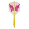 Misaladejuegos Plumas Condor Axe Swallowtail Butterfly Shape Amarilla L 33.5mm 3 Uds.