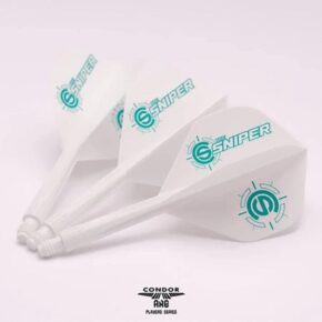 Misaladejuegos Plumas Condor Axe Connor Scutt The Sniper Standard Blanco M 27.5mm 3 Uds. - Imagen 4