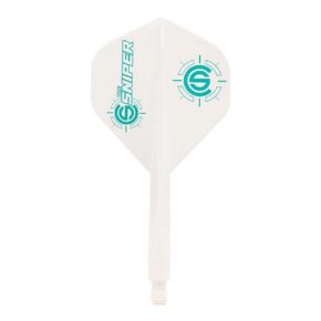 Misaladejuegos Plumas Condor Axe Connor Scutt The Sniper Standard Blanco S 21.5mm 3 Uds.