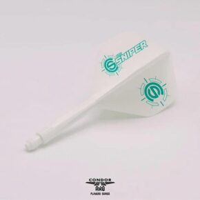 Misaladejuegos Plumas Condor Axe Connor Scutt The Sniper Standard Blanco S 21.5mm 3 Uds. - Imagen 4