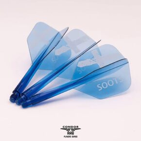 Misaladejuegos Plumas Condor Axe Connor Soots Small Small Azul L 33.5mm 3 Uds. - Imagen 3