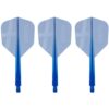 Misaladejuegos Plumas Condor Axe Connor Soots Small Small Azul M 27.5mm 3 Uds. - Imagen 2