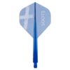 Misaladejuegos Plumas Condor Axe Connor Soots Standard L 33.5mm 3 Uds.
