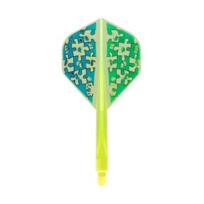Misaladejuegos Plumas Condor Axe G.T.Monster 2 Standard Amarilla M 27.5mm 3 Uds.