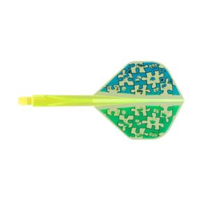 Misaladejuegos Plumas Condor Axe G.T.Monster 2 Standard Amarilla M 27.5mm 3 Uds. - Imagen 3