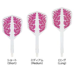 Misaladejuegos Plumas Condor Axe Yuki Yamada WA EN Transparente Small L 33.5mm 3 Uds. - Imagen 3