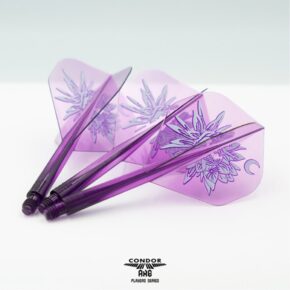 Misaladejuegos Plumas Condor Axe Gekkabijin Standard Morado L 33.5mm 3 Uds. - Imagen 4