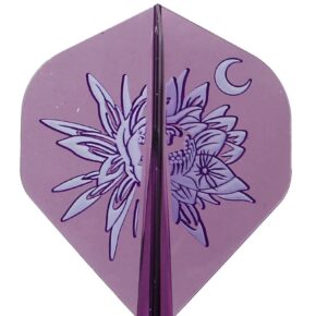 Misaladejuegos Plumas Condor Axe Gekkabijin Standard Morado M 27.5mm 3 Uds. - Imagen 3