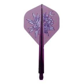 Misaladejuegos Plumas Condor Axe Gekkabijin Standard Morada S 21.5mm 3 Uds.