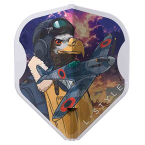 Misaladejuegos Plumas Champagne Flights L-Style L1EZ Ricardo Perez Blanca F11046