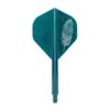 Misaladejuegos Plumas Condor Axe Doodle Feather Verde Azul Standard S 21.5m 3 Uds.