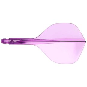 Misaladejuegos Plumas Condor Axe Shape120 Morado M 24.0mm 3 Uds. - Imagen 2