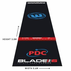 Misaladejuegos Protector Suelo Winmau Pro Zone Precision PVC + Oche 8216 - Imagen 2