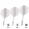 Misaladejuegos Plumas Winmau Darts Fusion Transparente Intbetween 28-70mm N2 8796 - Imagen 3