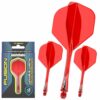 Misaladejuegos Plumas Winmau Darts Fusion Roja Medium 34-76mm N2 Standard 8800 - Imagen 2