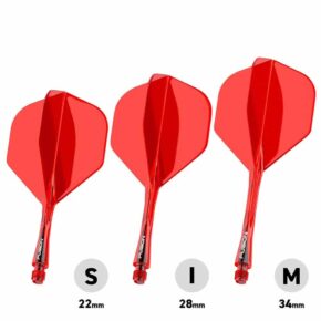 Misaladejuegos Plumas Winmau Darts Fusion Roja Medium 34-76mm N2 Standard 8800 - Imagen 3