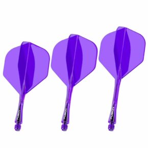 Misaladejuegos Plumas Winmau Darts Fusion Morado Medium 34-76mm N2 Standard 8801 - Imagen 4