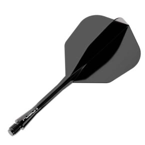Misaladejuegos Plumas Winmau Darts Fusion Black Medium 34-76mm N6 8826