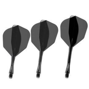 Misaladejuegos Plumas Winmau Darts Fusion Black Medium 34-76mm N6 8826 - Imagen 4