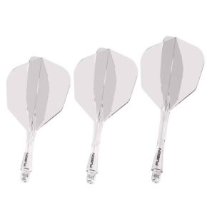 Misaladejuegos Plumas Winmau Darts Fusion Transparente Medium 34-76mm N6 - Imagen 4