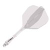 Misaladejuegos Plumas Winmau Darts Fusion Transparente Short 22-64mm N6 8822
