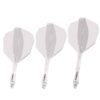 Misaladejuegos Plumas Winmau Darts Fusion Transparente Short 22-64mm N6 8822 - Imagen 4