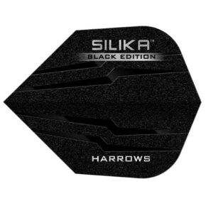 Misaladejuegos Plumas Harrows Darts Flights No6 Silika Black   5180 - Imagen 2