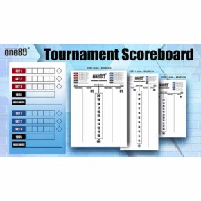 Misaladejuegos Pizarra One80 Tournament Scoreboard 60x44cm 3358. - Imagen 4