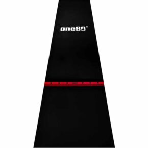 Misaladejuegos Protector Suelo One80 Detachable Oche Darts Mar 62cm Rojo 3340.
