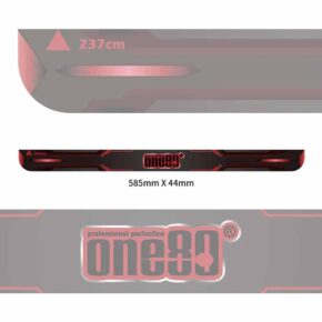 Misaladejuegos Linea de tiro One80 Mini Roja - Imagen 2