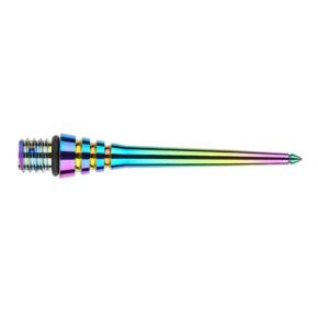 Misaladejuegos Puntas Conversor Point One 80 Darts E Rainbow 22mm  4315
