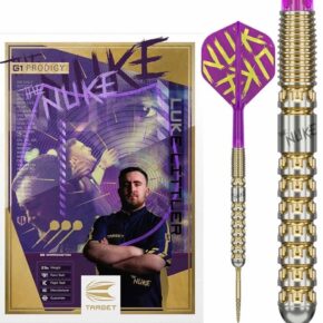 Misaladejuegos Dardos Target Darts Luke Littler G1 Prodigy Swiss Point 90% 24g 190481 - Imagen 6