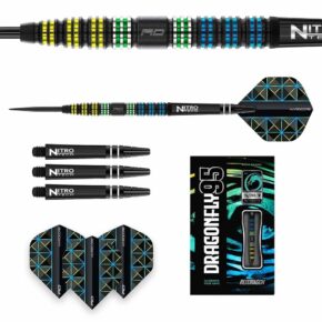 Misaladejuegos Dardos Red Dragon Dragonfly Black Tapered 95% 23g ARDD2815 - Imagen 5