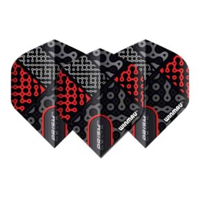 Misaladejuegos Plumas Winmau Darts Prism Delta Cypher Rojo Negro 6915.279 - Imagen 2