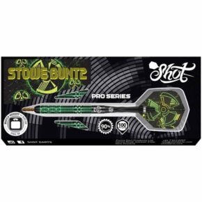 Misaladejuegos Dardos Shot Darts Stowe Buntz V2 Black 90% 23gr  SH-SBST2B-23 - Imagen 5