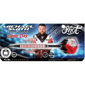 Misaladejuegos Dardos Shot Darts Michael Smith Game Day 90% 20gr SH-MSGDSF-20 - Imagen 5