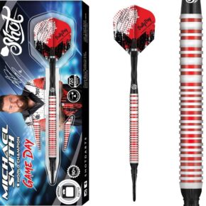 Misaladejuegos Dardos Shot Darts Michael Smith Game Day 90% 20gr SH-MSGDSF-20 - Imagen 6