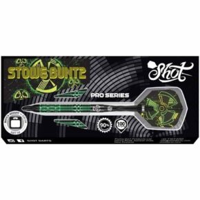Misaladejuegos Dardos Shot Darts Stowe Buntz V2 Black 90% 21gr  SH-SBSF2B-21 - Imagen 4