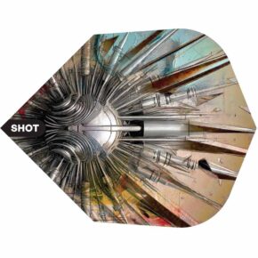 Misaladejuegos copia de Plumas Shot Darts Gnarly Shredda Shape SH-SF5503 - Imagen 2