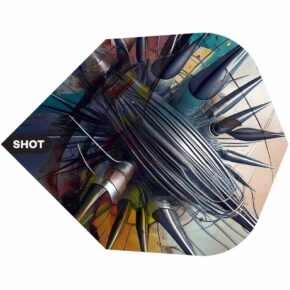 Misaladejuegos Plumas Shot Darts Gnarly Rippah Shape SH-SF5504 - Imagen 2