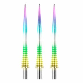 Misaladejuegos Puntas Red Dragon Raptor GT Gripped Points Rainbow 33mm X0856 - Imagen 3