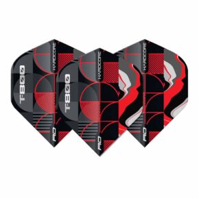 Misaladejuegos Plumas Flights Red Dragon Hardcore Premium Oro T-800 TF8131 - Imagen 3