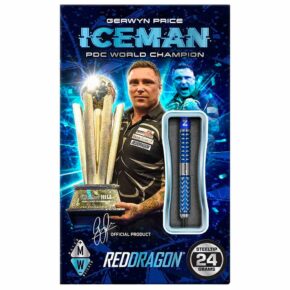 Misaladejuegos Dardos Red Dragon Gerwyn Price Glacier 90% 24gr RDD2802 - Imagen 5