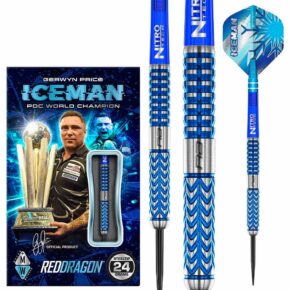 Misaladejuegos Dardos Red Dragon Gerwyn Price Glacier 90% 22gr RDD2801 - Imagen 6