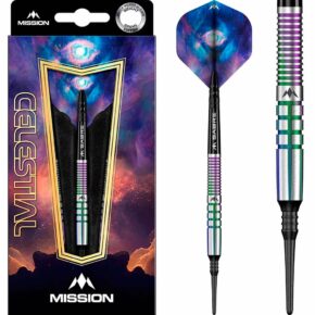 Misaladejuegos Dardos Mission Celestial Coral PVD 95% 18gr D3607 - Imagen 4